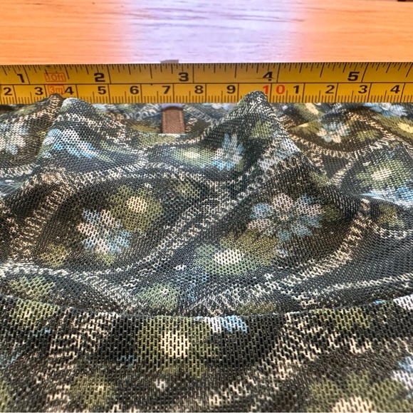 Anthropologie Green Vintage Floral Top- Size Small - Boho - Cottage Core - Picture 16 of 16